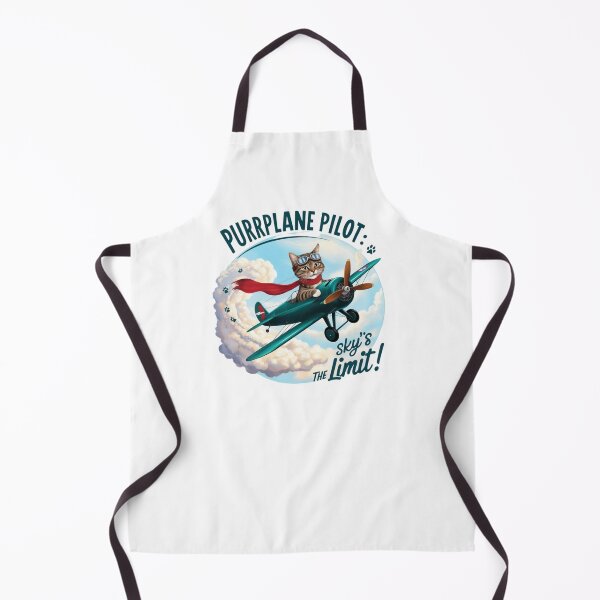 Item preview, Purrplane Pilot: Sky’s the Limit! | Adventure Cat Aviation Design designed and sold by bannzy.