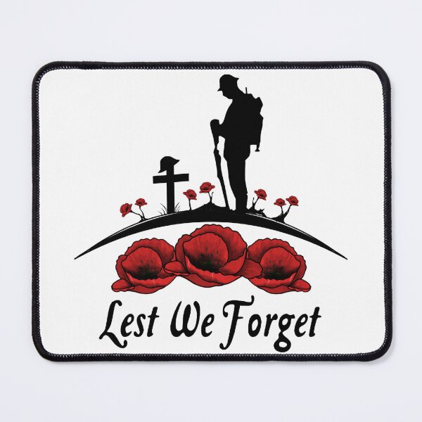 Item preview, Australian anzac day 2025 - Lest We Forget - Red Poppy Day Apparels Men Woman Kids designed and sold by Taylor ART.