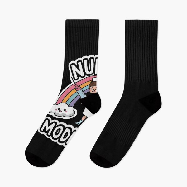 Item preview, Cute Nurse Mode On - Funny Nursing Rainbow Design designed and sold by love3617.