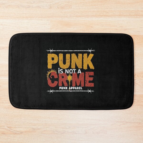 Item preview, "Punk Is Not a Crime" – Bold Rebellion & Alternative Counterculture Design designed and sold by Colorful-Garden.