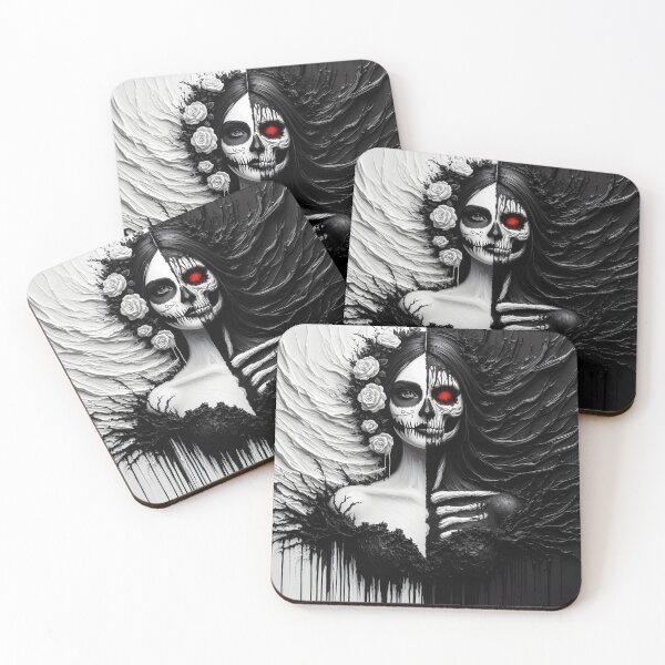 Item preview, Duality--black and white designed and sold by GothicRubette.