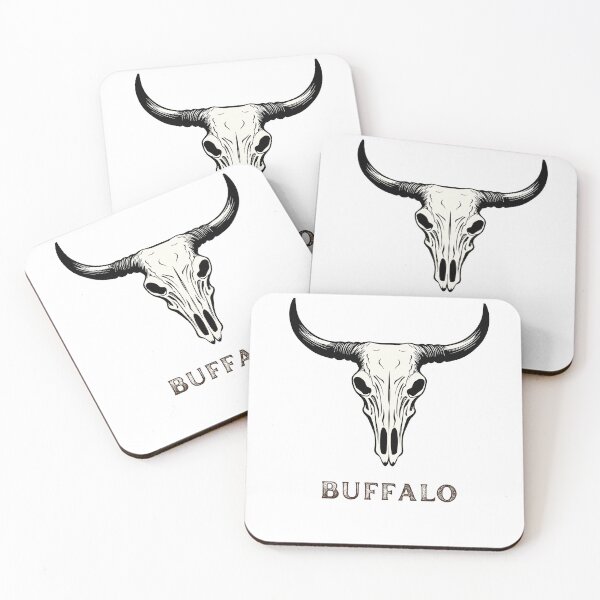 Item preview, Buffalo Skull Art designed and sold by RetroReverie888.