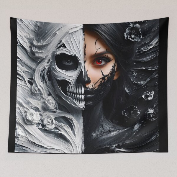 Item preview, Duality--black and white designed and sold by GothicRubette.