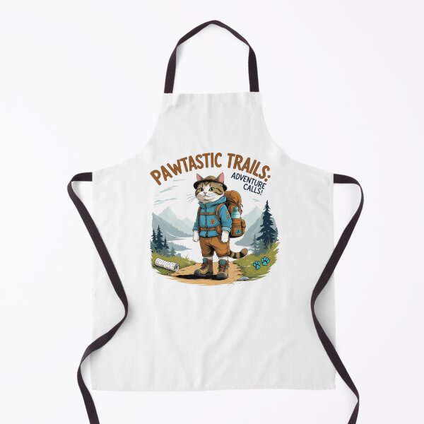 Item preview, Pawtastic Trails: Adventure Calls! | Hiking Cat Outdoor Explorer Design designed and sold by bannzy.