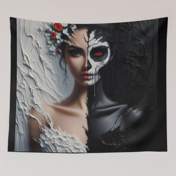 Item preview, Duality--black and white designed and sold by GothicRubette.