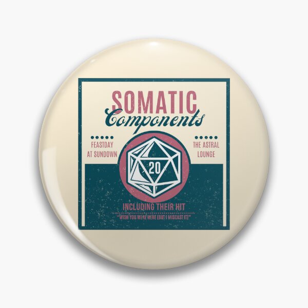 Item preview, Somatic Components Band Poster designed and sold by VocalPhoenix.