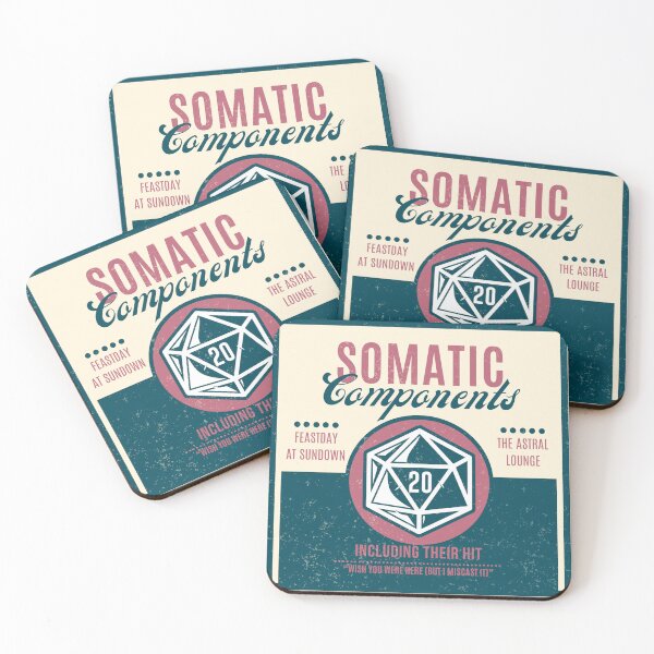 Item preview, Somatic Components Band Poster designed and sold by VocalPhoenix.