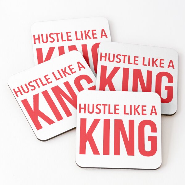 Item preview, HUSTLE LIKE A KING designed and sold by Pawprintgallary.