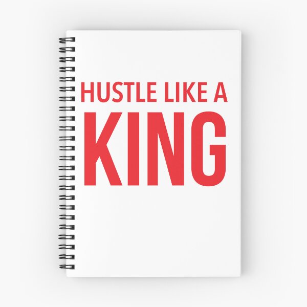 Item preview, HUSTLE LIKE A KING designed and sold by Pawprintgallary.
