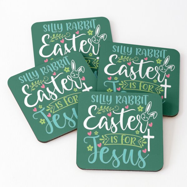 Item preview, Silly Rabbit Easter is For Jesus - Funny Quotes designed and sold by Vicky021.