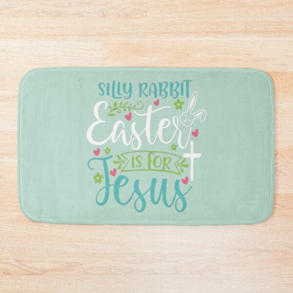 Item preview, Silly Rabbit Easter is For Jesus - Funny Quotes designed and sold by Vicky021.