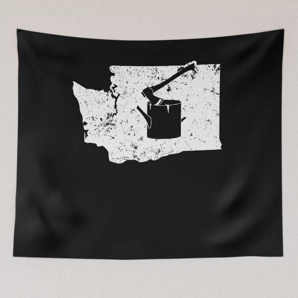 Item preview, Logging Work Shirt Washington Lumberjack Shirts designed and sold by shoppzee.