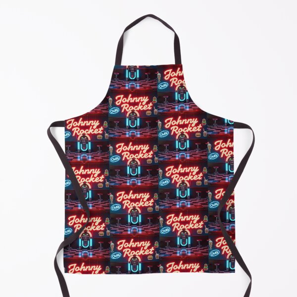 Item preview, Johnny Rocket Retro Neon Diner Sign – 1950s Vintage Aesthetic designed and sold by Srahul.