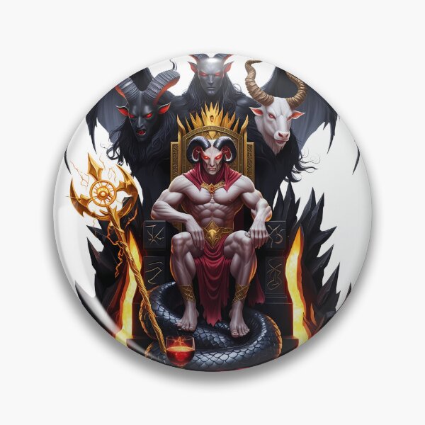 Item preview, Asmoday: Duke of Hell Ars Goetia Collection - Stickers, Phone Cases, T-Shirts & Mugs - Unique Occult Gifts designed and sold by LoliDesignShop.