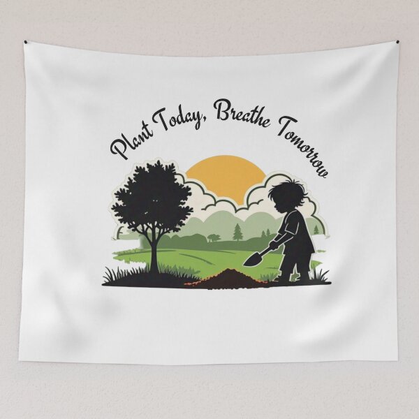 Item preview, Plant Today, Breathe Tomorrow – Eco-Friendly Earth Day Design designed and sold by InsightA.