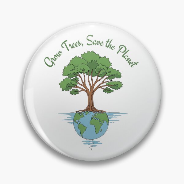 Item preview, Grow Trees, Save the Planet – Eco-Friendly Earth Day Design designed and sold by InsightA.