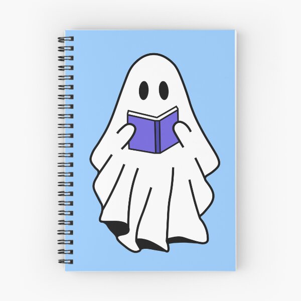 Item preview, Cutesy Ghost Reading designed and sold by Alyson Petrie.