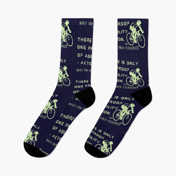 Item preview, Copy of Marie von Ebner-Eschenbach quote: There is only one proof of ability – action. designed and sold by artbleed.
