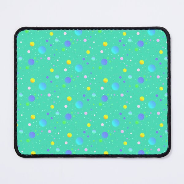 Item preview, Mint green multicolor dotted | turquoise green multicolor polka dots designed and sold by lausn.