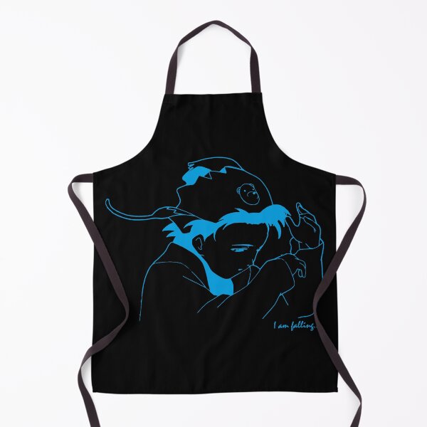 Item preview, Lain - I am falling... - text - cyan designed and sold by R-A Designs.