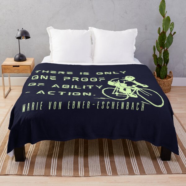 Item preview, Copy of Marie von Ebner-Eschenbach quote: There is only one proof of ability – action. designed and sold by artbleed.
