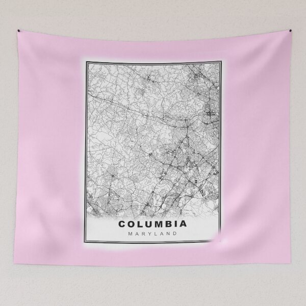 Item preview, Mapa de Columbia, Maryland designed and sold by Tamas Das.