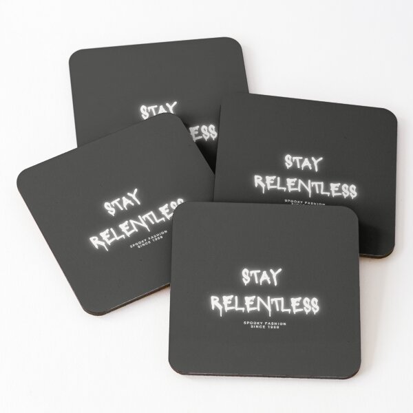 Item preview, Relentless in graffiti font with spooky fashion designed and sold by Naquo.