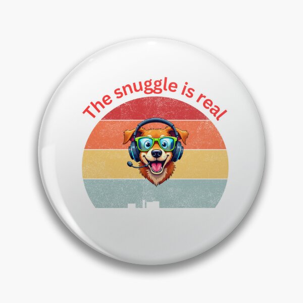 Item preview, The snuggle is real designed and sold by Pawprintgallary.