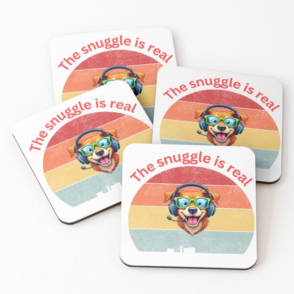 Item preview, The snuggle is real designed and sold by Pawprintgallary.