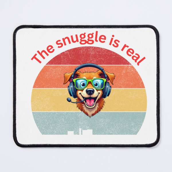 Item preview, The snuggle is real designed and sold by Pawprintgallary.
