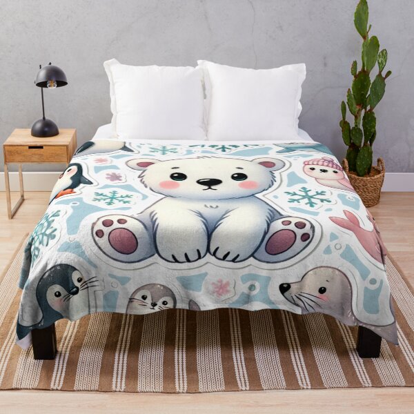 Item preview, Arctic animals in watercolor designed and sold by Maguels.