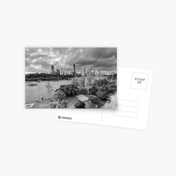 Item preview, Brisbane in Monochrome designed and sold by Aure50.