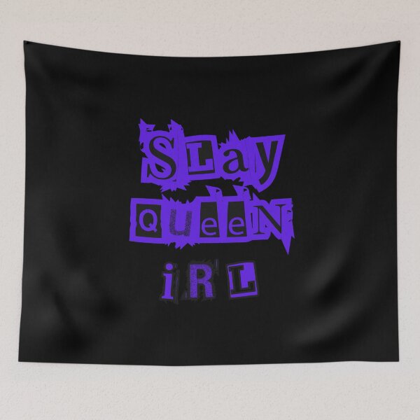 Item preview, Slay Queen IRL (En la vida real) 2025 Jerga designed and sold by Artography Designs.