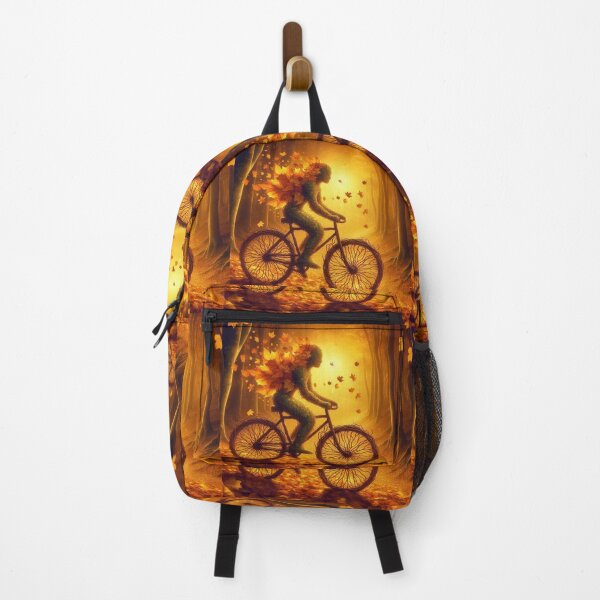 Item preview, Autumn Cyclist designed and sold by Sadia Jannat.