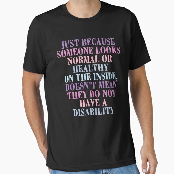 Item preview, looks healthy doesn't mean they do not have disability designed and sold by Huois4.