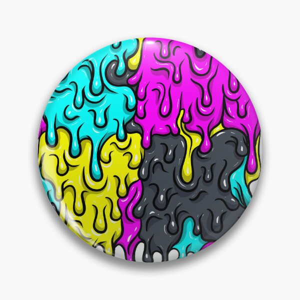 Item preview, Oozing Melting CMYK designed and sold by Omar-Ero.