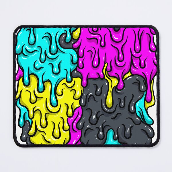Item preview, Oozing Melting CMYK designed and sold by Omar-Ero.