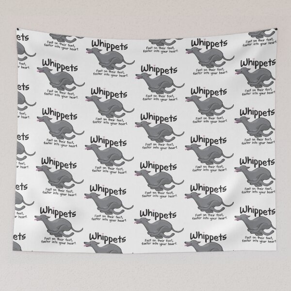 Item preview, Swift Charming Whippets designed and sold by Andantino.