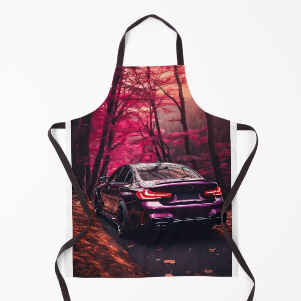 Item preview, Vibrant Autumn Scene With Sleek Sports Sedan In Motion designed and sold by RevUpDesign.