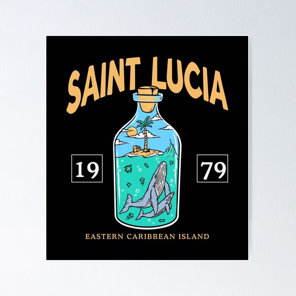Item preview, Saint Lucia Caribbean designed and sold by Peerless-Prime.