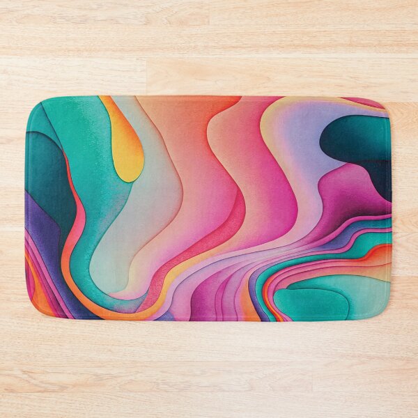 Artikelvorschau, lebendiges Batikmuster entworfen und verkauft von Random Designs.