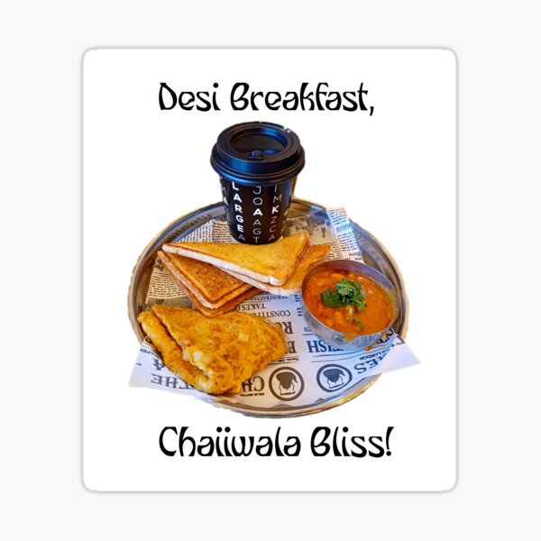 Item preview, Desi Breakfast, Chaiiwala Bliss!  designed and sold by Sibyl-Arts.