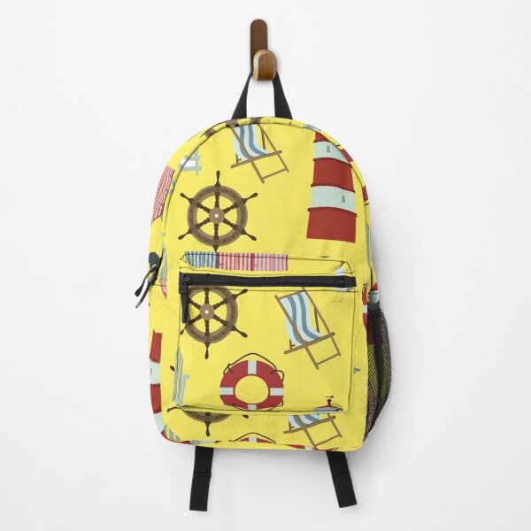 Item preview, Nautical pattern, lighthouse on the beach designed and sold by Mauswohn.