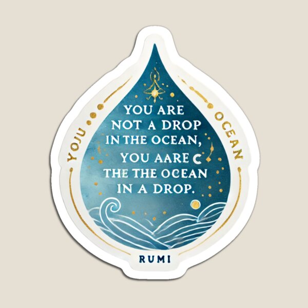 Item preview, Rumi quote designed and sold by HusnMir.
