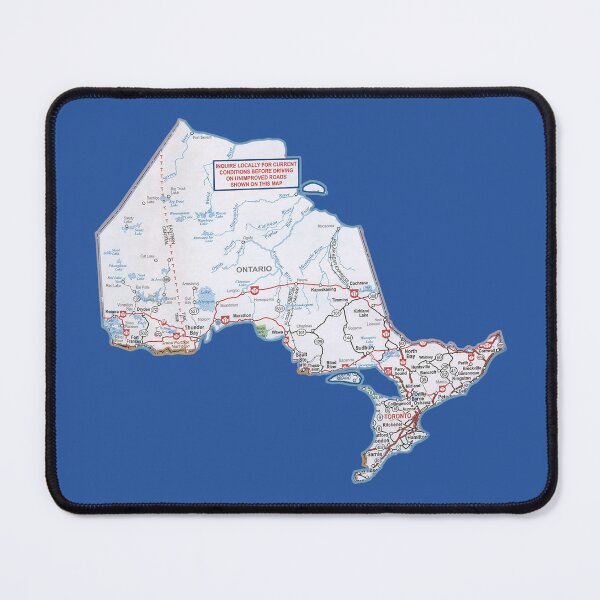 Item preview, Ontario Roadmap designed and sold by Havocgirl.