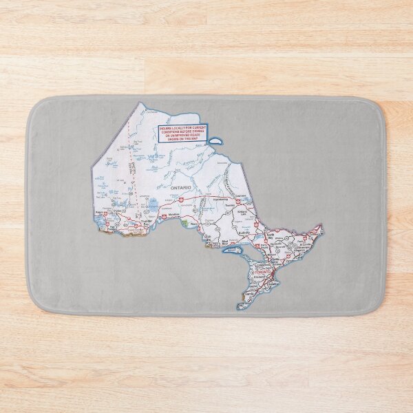 Item preview, Ontario Roadmap designed and sold by Havocgirl.