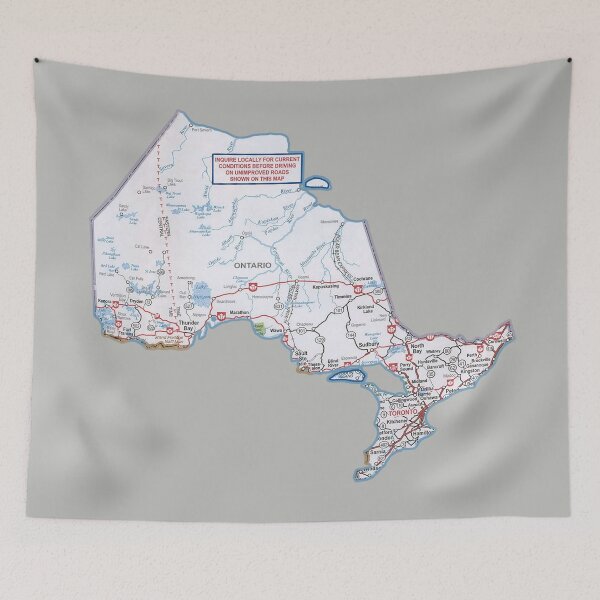 Item preview, Ontario Roadmap designed and sold by Havocgirl.