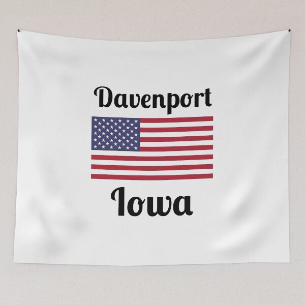 Item preview, Davenport Iowa - Stylish Prints, designed and sold by Fleetwood1994.