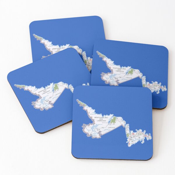 Item preview, Newfoundland & Labrador Roadmaps designed and sold by Havocgirl.