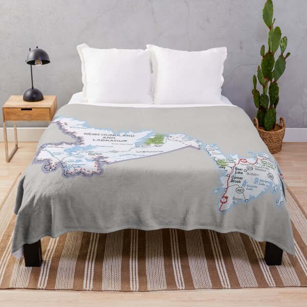 Item preview, Newfoundland & Labrador Roadmaps designed and sold by Havocgirl.
